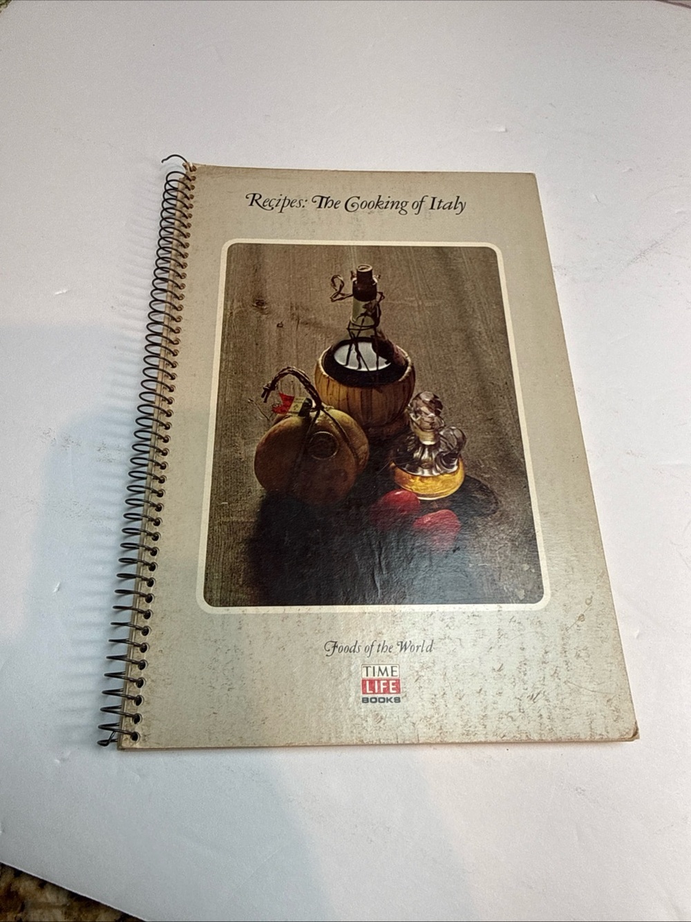 Recipes: Italy Cooking Foods of the World Time Life Books 1968 Spiral